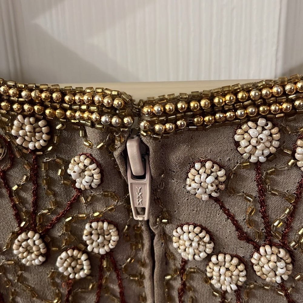 ADRIANNA PAPELL BEADED TOP SIZE 14 - Picture 4 of 5